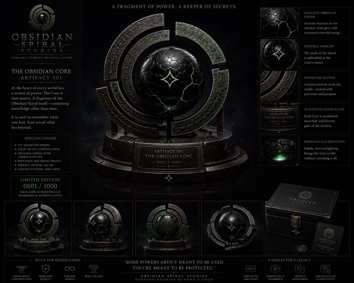 Obsidian Spiral Studios approved collection panel 10
