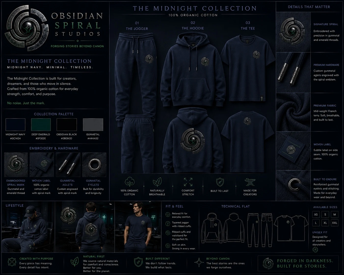 Obsidian Spiral Studios approved collection panel 11