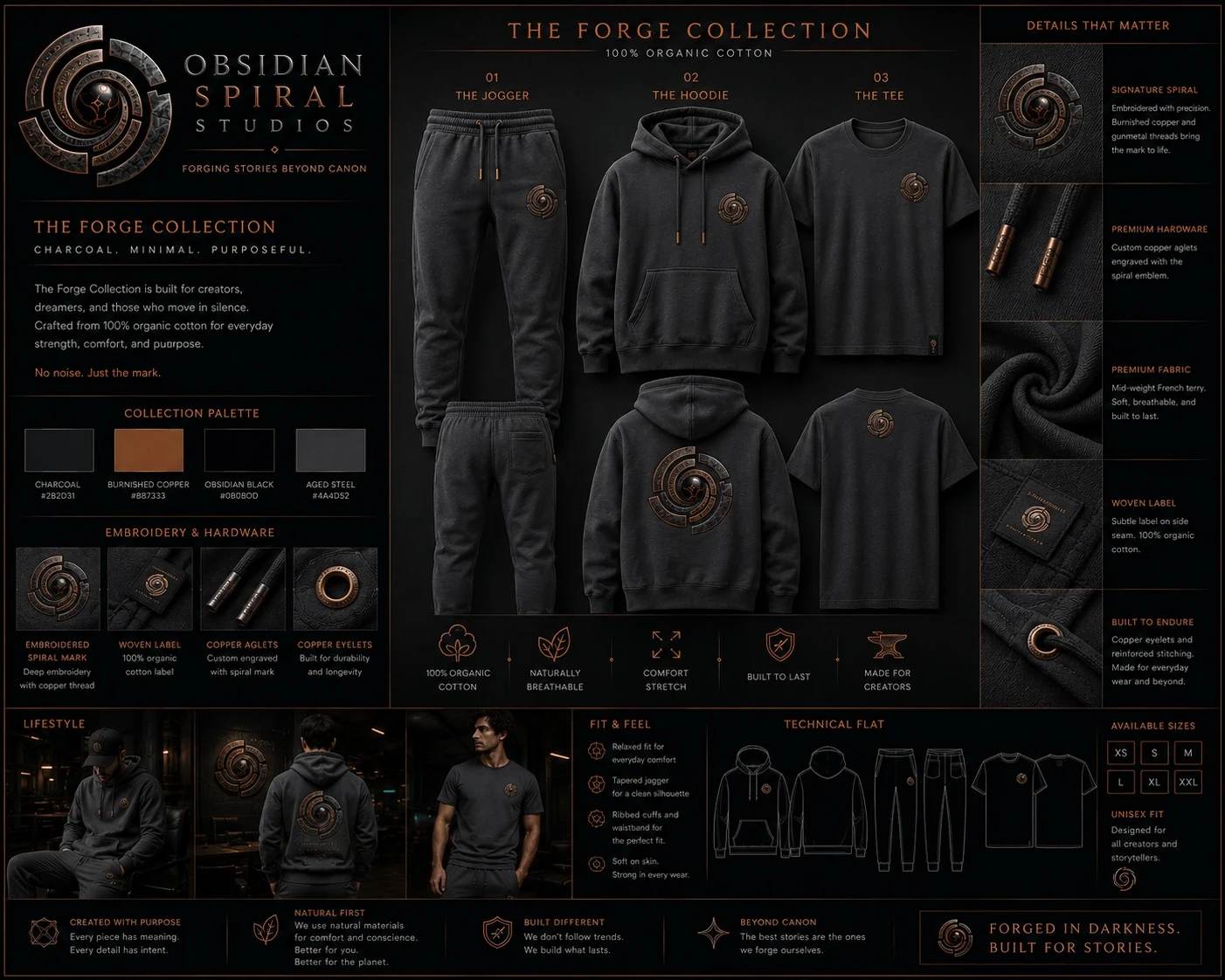 Obsidian Spiral Studios approved collection panel 17