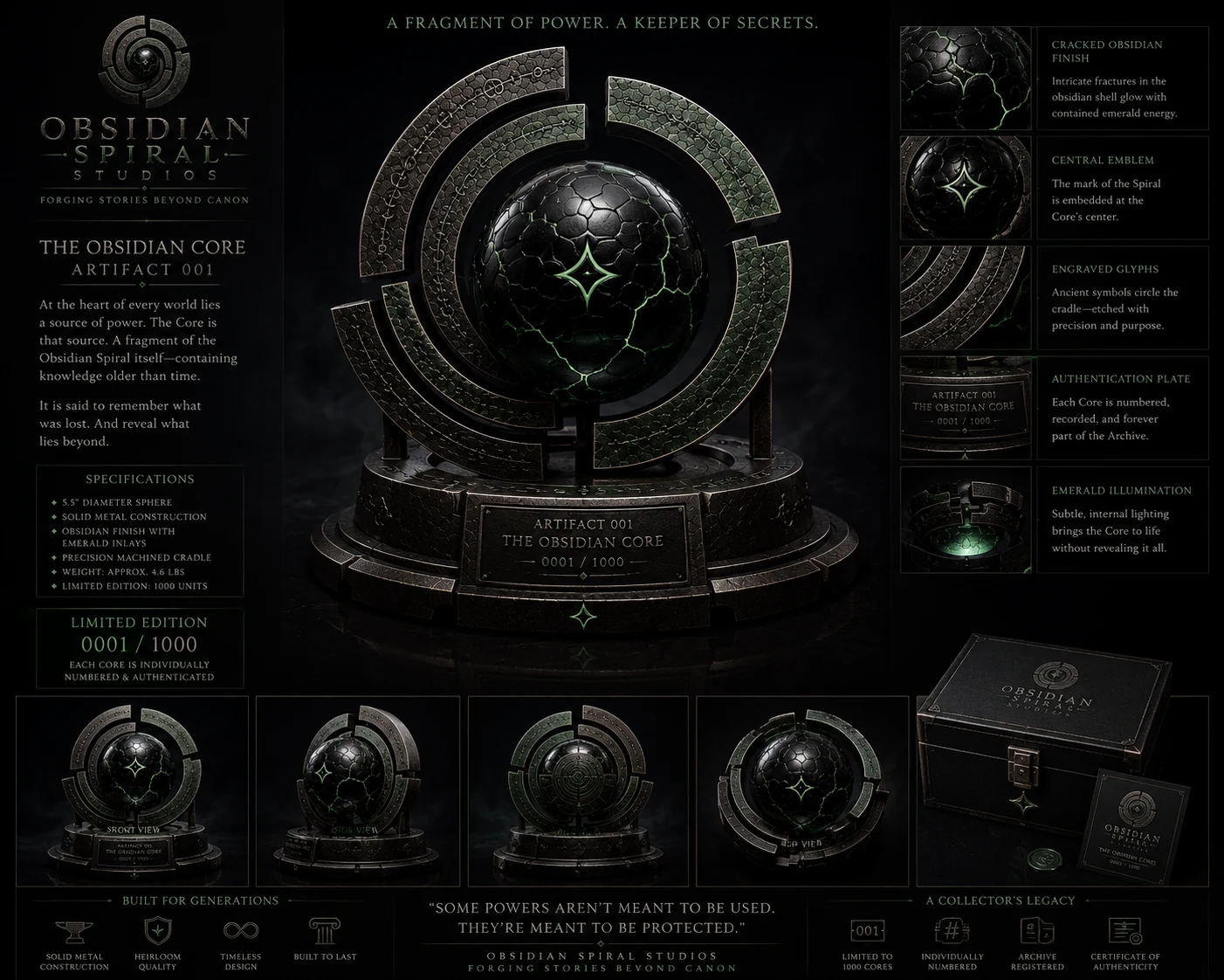 Obsidian Spiral Studios approved collection panel 31